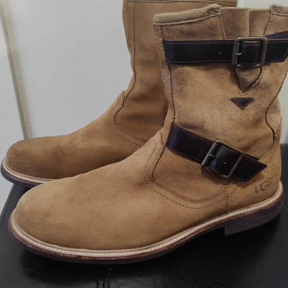UGG Brown Suede Boots - Picture 5 of 10